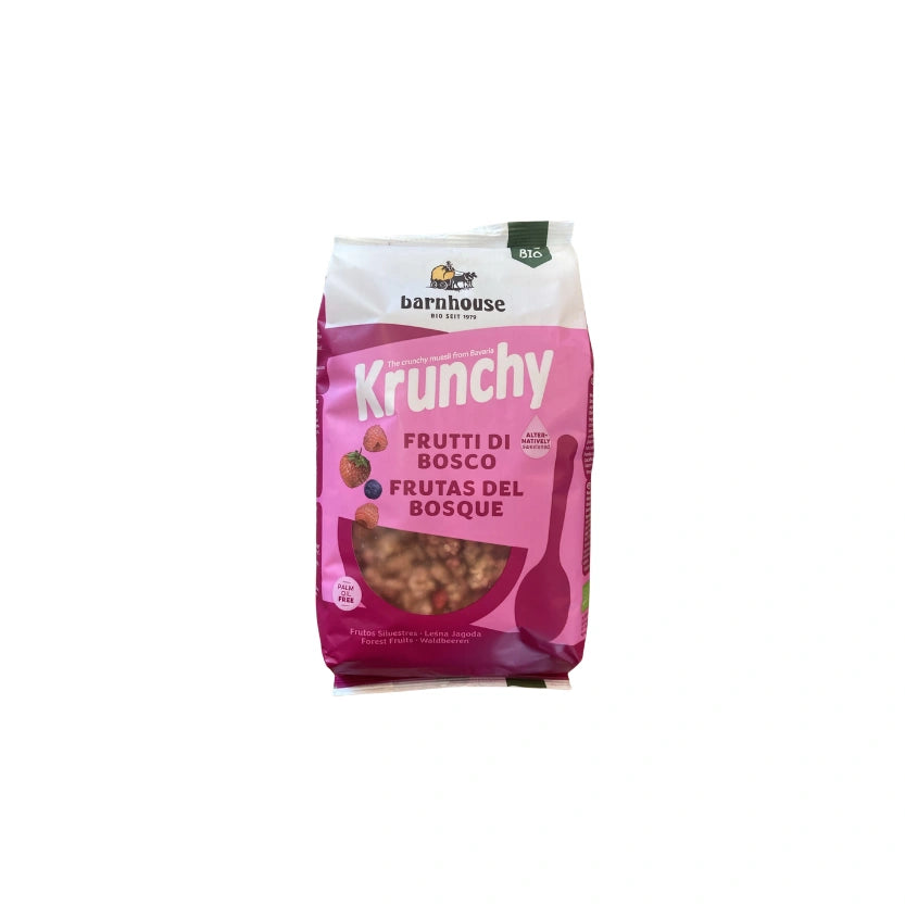 KRUNCHY FRUTTI DI BOSCO BARNHOUSE 375GR