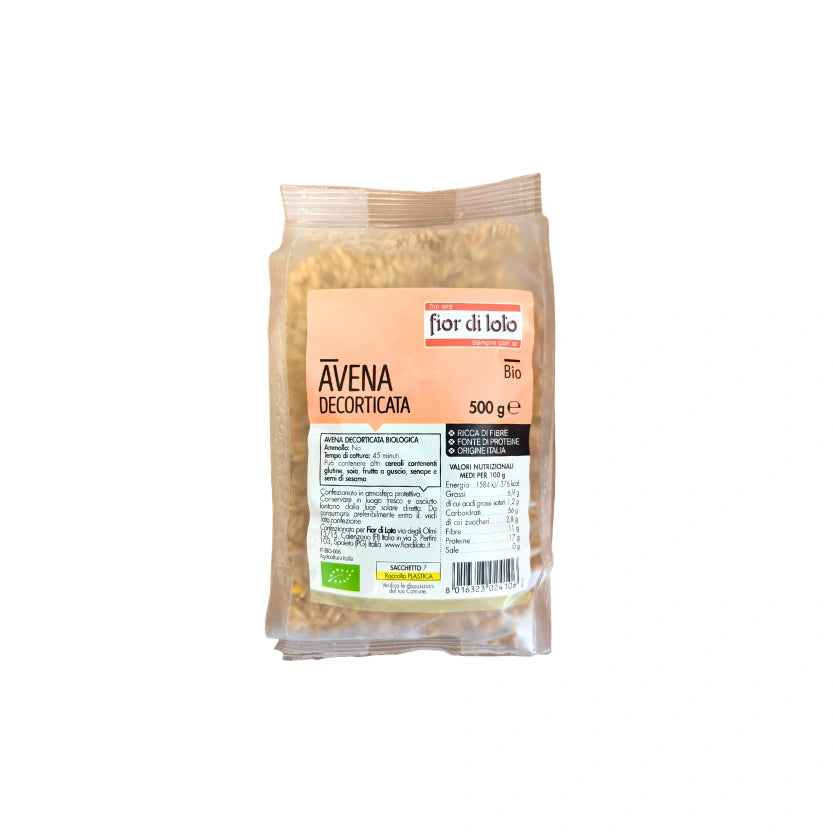 AVENA DECORTICATA FIOR DI LOTO 500GR