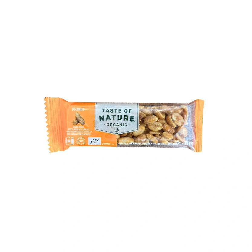 BARRETTA ALLE ARACHIDI TASTE OF NATURE 40 GR