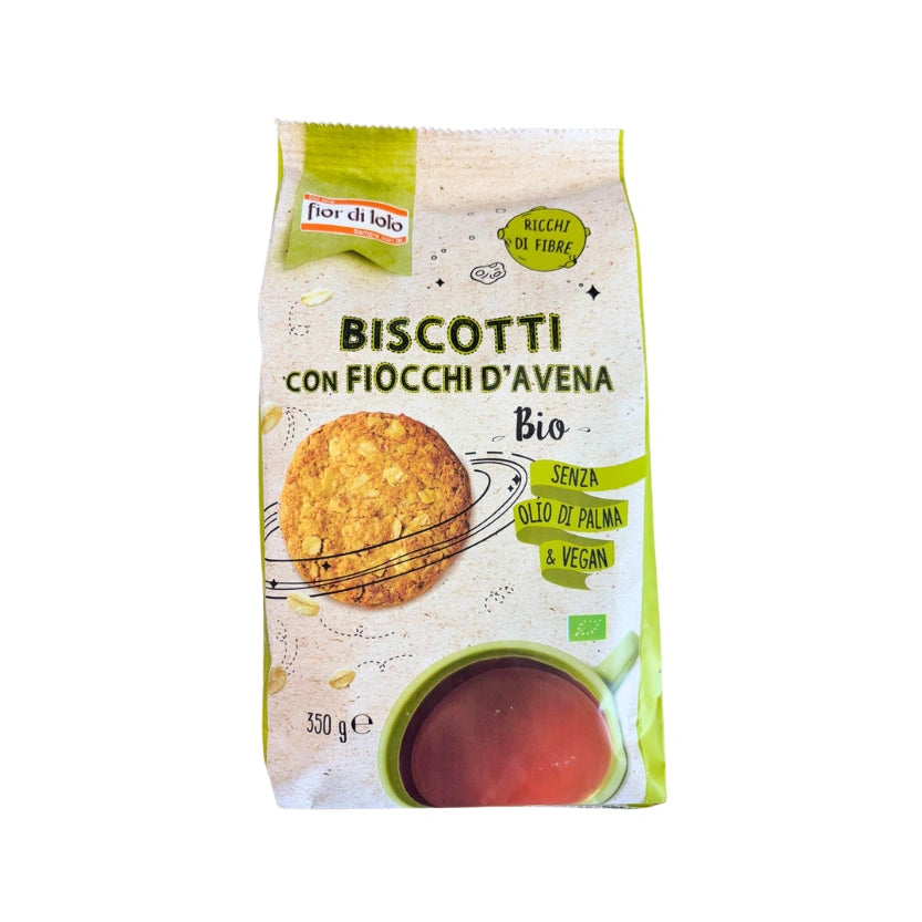 BISCOTTI CON FIOCCHI D'AVENA FIOR DI LOTO 350GR