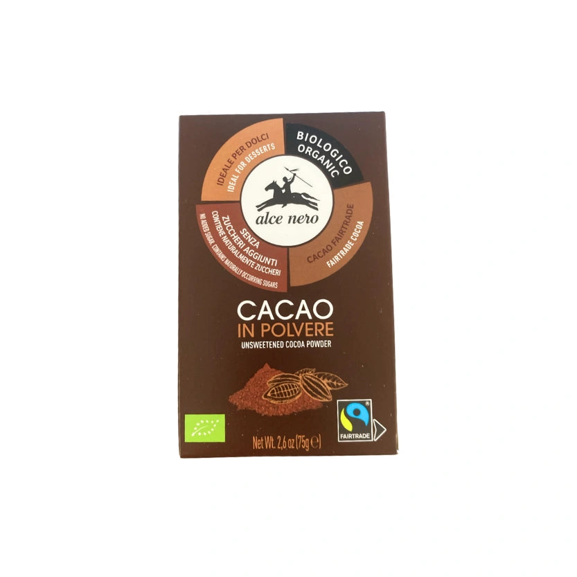 CACAO IN POLVERE ALCE NERO 75GR