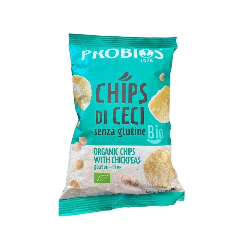 CHIPS DI CECI SENZA GLUTINE PROBIOS 40GR