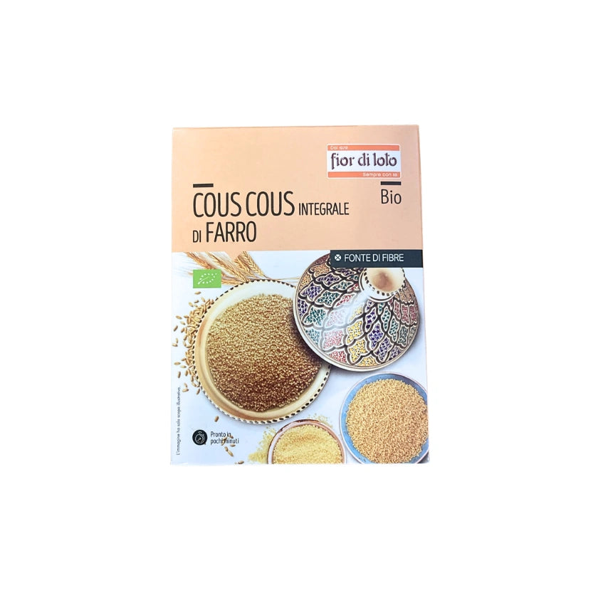 COUS COUS INTEGRALE DI FARRO FIOR DI LOTO 500GR