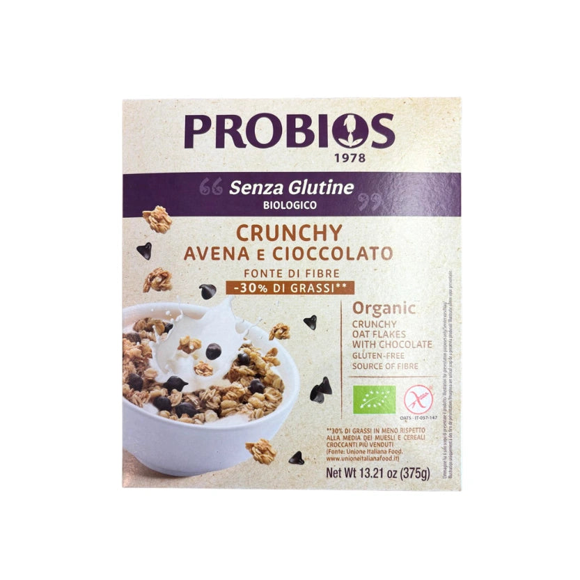 CRUNCHY AVENA E CIOCCOLATO PROBIOS 375GR