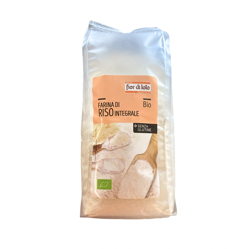 FARINA DI RISO INTEGRALE FIOR DI LOTO 375GR
