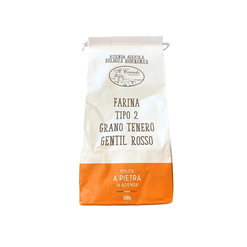 FARINA TIPO 2 GRANO TENERO IL CERRETO  500GR