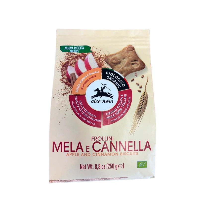 FROLLINI MELA E CANNELLA ALCE NERO 250GR