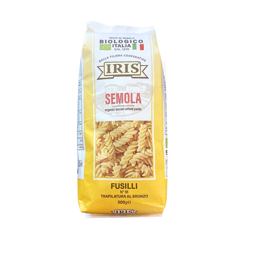 PASTA DI SEMOLA FUSILLI IRIS 500GR