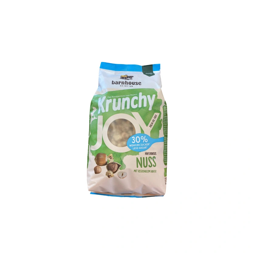 KRUNCHY CON NOCCIOLE BARNHOUSE 375GR