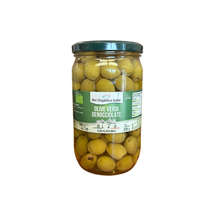 OLIVE DENOCCIOLATE BIO ORGANICA ITALIA 190GR