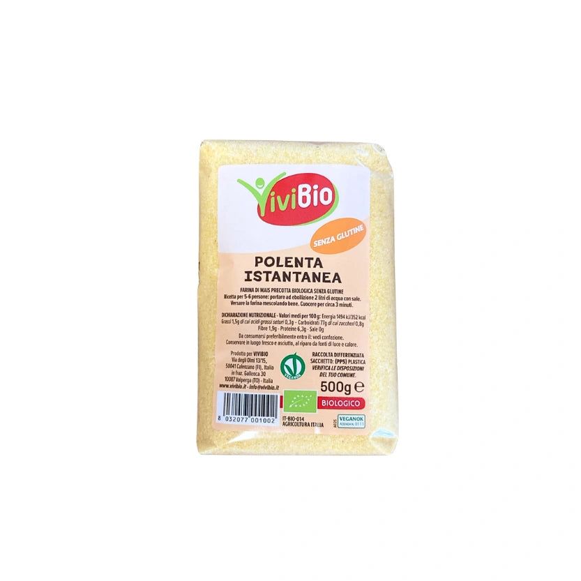 POLENTA ISTANTANEA SENZA GLUTINE VIVIBIO 500GR