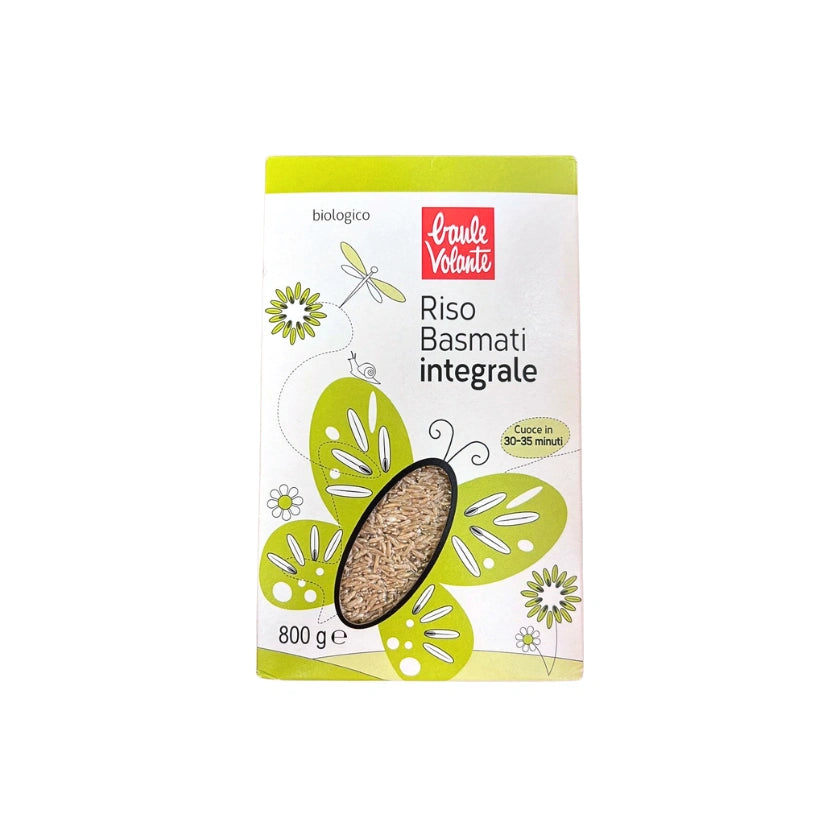 RISO BASMATI INTEGRALE BAULE VOLANTE 800GR