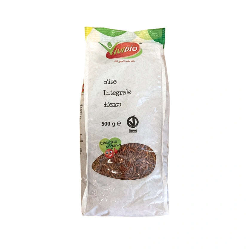 RISO INTERGRALE ROSSO VIVIBIO 500GR