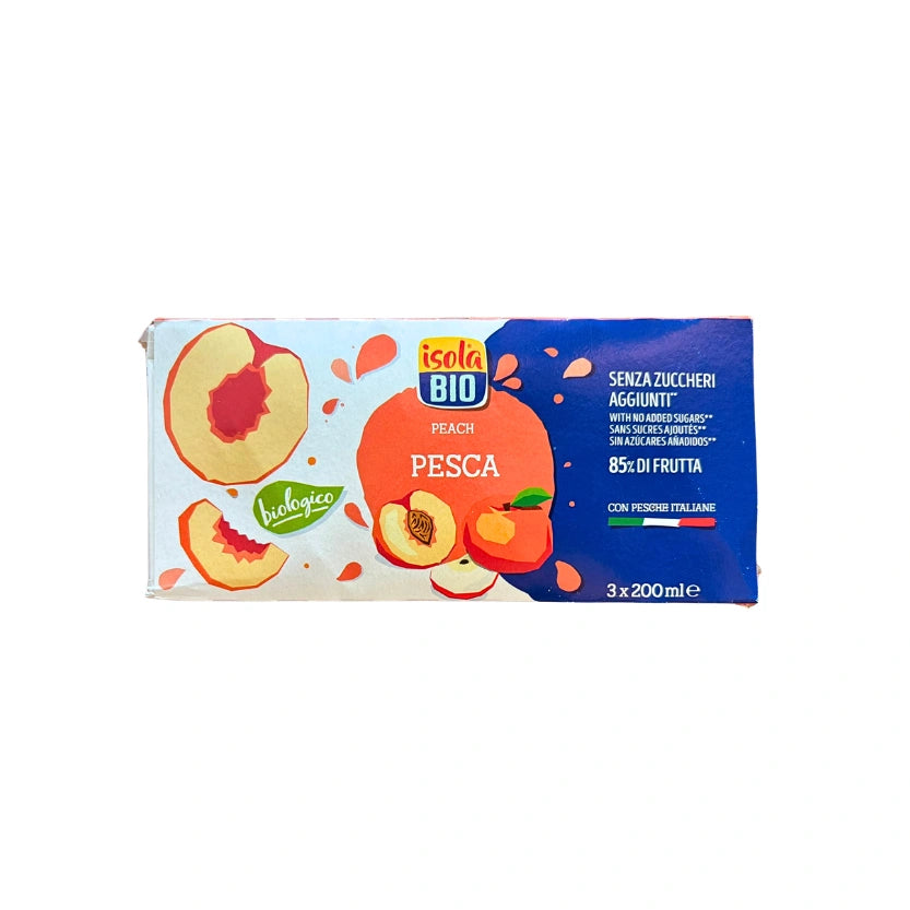 SUCCO ALLA PESCA ISOLA BIO 3X200 ML