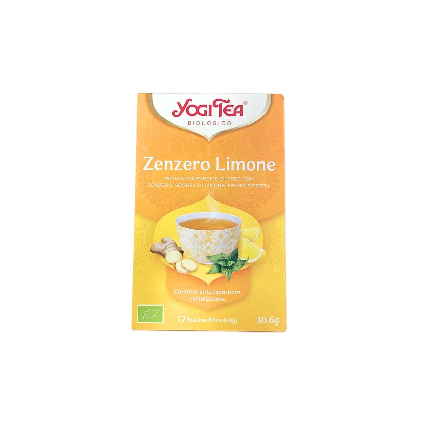 ZENZERO E LIMONE YOGI TEA 17 BUSTINE