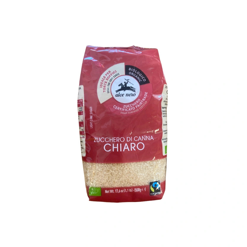 ZUCCHERO DI CANNA CHIARO ALCE NERO 500GR